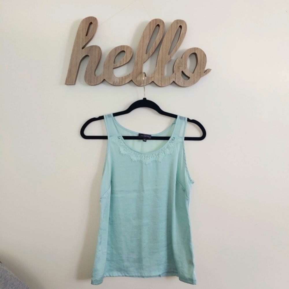 Mint Green The Limited Sleeveless Blouse (S)